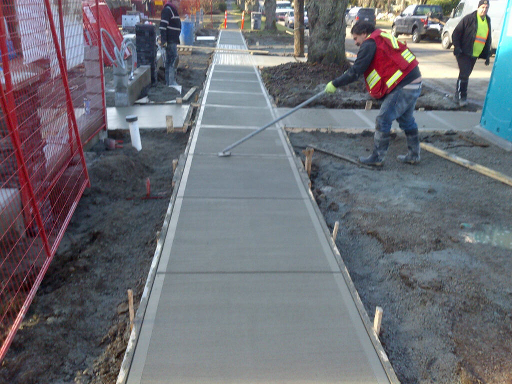 concrete placing vancouver